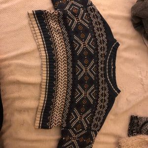 Cropped sweater